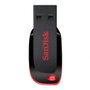 SanDisk Cruzer Blade 64 GB USB 2.0 Negro, Rojo